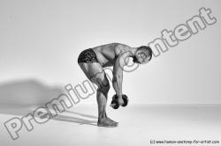 Bodybuilding reference poses of Ramon